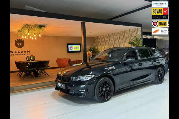 BMW 3-serie 330e xDrive M-Sport Line Black Edition|Pano|Black Pack|Sfeer|PDC|Keyless|Leder|LED+Xenon|Rijklaar