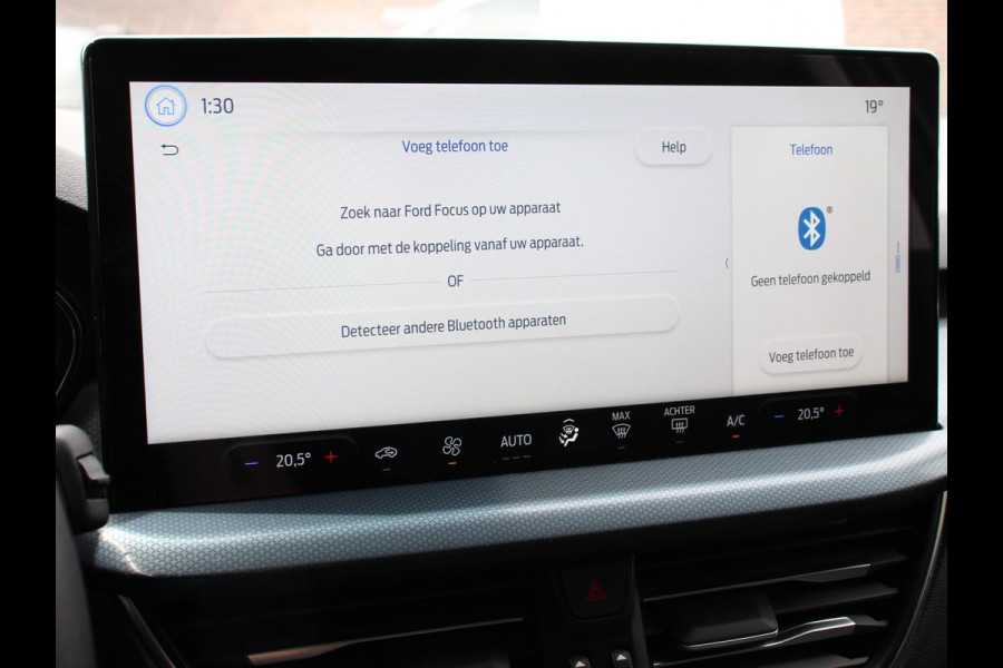 Ford Focus 1.0 EcoBoost 155pk Hybrid Automaat Active X DEMO ! Navigatie  Climate Control  Camera  Parkeer sensoren  B&O  DAB  Led  Lichtmetalen velgen
