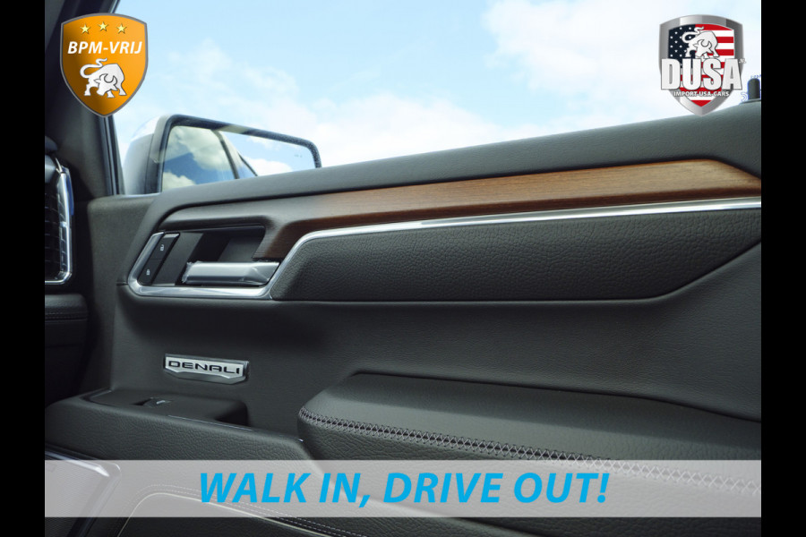 GMC 1500 sierra Denali | 6.2L V8 Titanium Rush Metallic | HUD | Bose Audio | Full option Nieuw binnen!