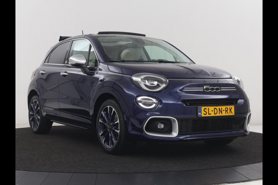 Fiat 500X 1.5 MHEV Yacht Club Capri | Vouwdak | Leder | Adaptive cruise | Camera | Carplay | Navigatie | Climate control | Keyless | Cabrio | Automaat