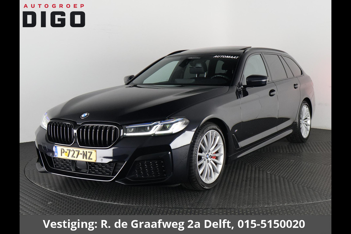BMW 5 Serie Touring 530i Business Edition Plus | Schuif-/Kanteldak | Navigatie | Camera | Leder |