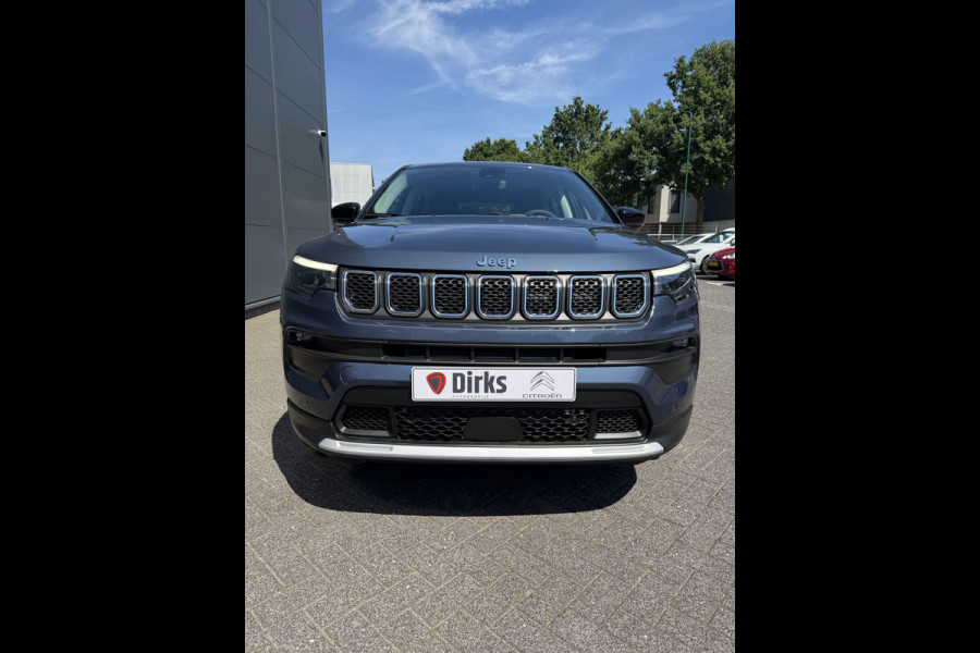 Jeep Compass 4xe 190 Plug-in Hybrid Electric Altitude (Elektrische Klep - Keyless Entry - LED - Automatische Airco - Camera - Navigatie - App