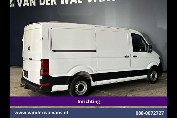 Volkswagen Crafter 2.0 TDI L3H2 L2H1 Inrichting Euro6 Airco | Apple Carplay | Trekhaak | Parkeersensoren Android Auto, Bijrijdersbank