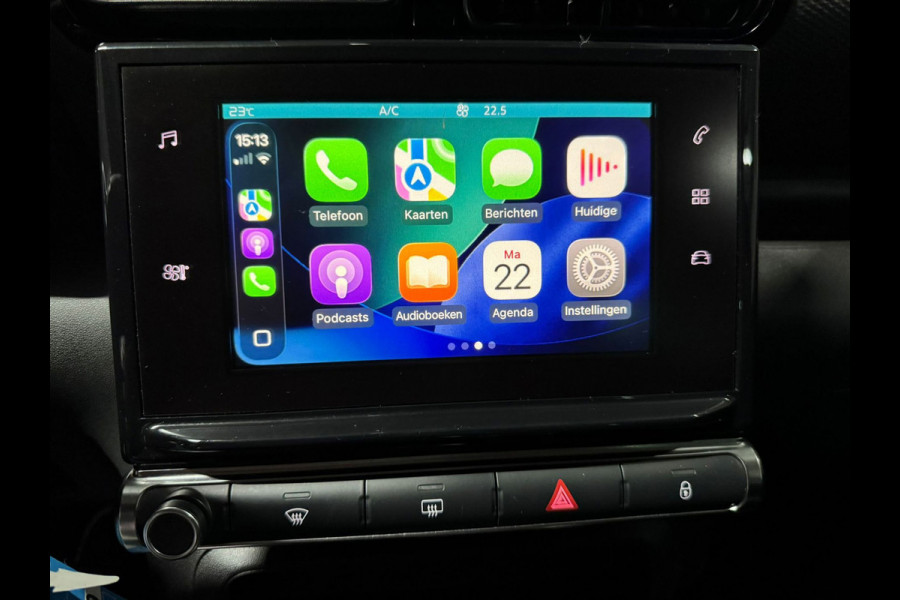 Citroën C3 Aircross 1.2 S&S Feel|Automaat|Rode accenten|360° Camera|CarPlay|Cruise|LED|Parkeerhulp|Rijklaar