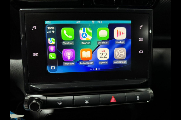 Citroën C3 Aircross 1.2 S&S Feel|Automaat|Rode accenten|360° Camera|CarPlay|Cruise|LED|Parkeerhulp|Rijklaar
