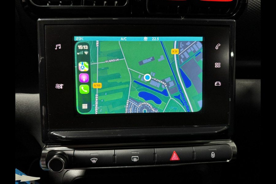 Citroën C3 Aircross 1.2 S&S Feel|Automaat|Rode accenten|360° Camera|CarPlay|Cruise|LED|Parkeerhulp|Rijklaar