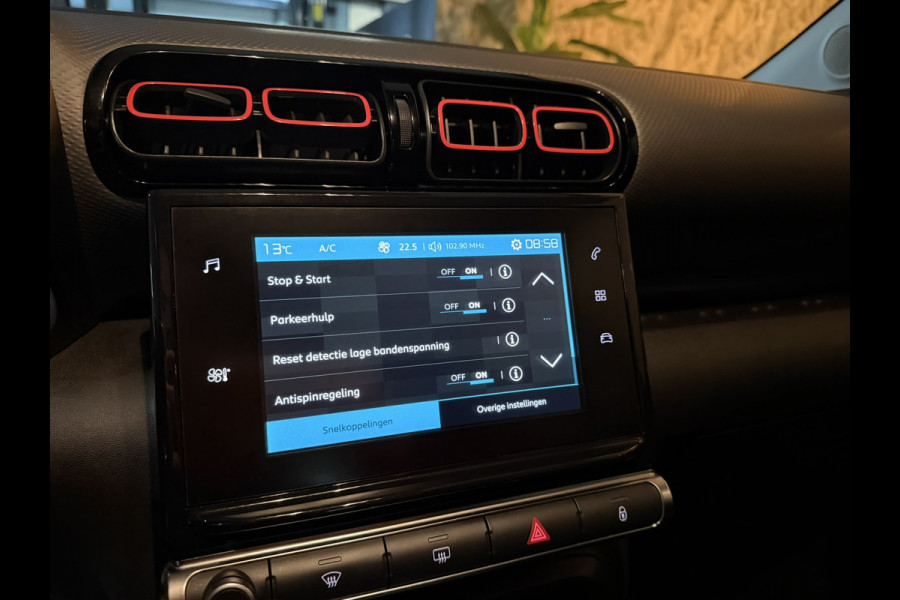Citroën C3 Aircross 1.2 S&S Feel|Automaat|Rode accenten|360° Camera|CarPlay|Cruise|LED|Parkeerhulp|Rijklaar