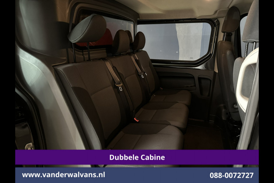 Fiat Talento 2.0 MultiJet 146pk L2H1 Dubbele Cabine Euro6 Airco | 5-Zits | Camera | Navigatie | LM velgen Cruisecontrol, Trekhaak, Parkeersensoren, Sidebars, Dakdragers