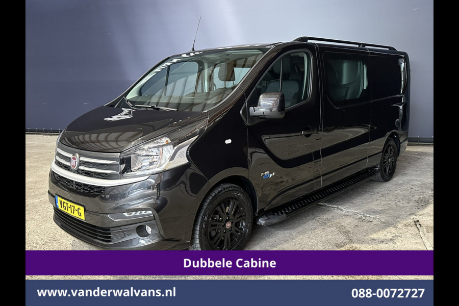Fiat Talento 2.0 MultiJet 146pk L2H1 Dubbele Cabine Euro6 Airco | 5-Zits | Camera | Navigatie | LM velgen Cruisecontrol, Trekhaak, Parkeersensoren, Sidebars, Dakdragers