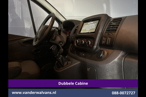 Fiat Talento 2.0 MultiJet 146pk L2H1 Dubbele Cabine Euro6 Airco | 5-Zits | Camera | Navigatie | LM velgen Cruisecontrol, Trekhaak, Parkeersensoren, Sidebars, Dakdragers