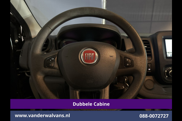 Fiat Talento 2.0 MultiJet 146pk L2H1 Dubbele Cabine Euro6 Airco | 5-Zits | Camera | Navigatie | LM velgen Cruisecontrol, Trekhaak, Parkeersensoren, Sidebars, Dakdragers