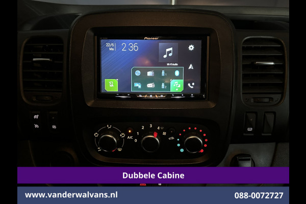 Fiat Talento 2.0 MultiJet 146pk L2H1 Dubbele Cabine Euro6 Airco | 5-Zits | Camera | Navigatie | LM velgen Cruisecontrol, Trekhaak, Parkeersensoren, Sidebars, Dakdragers