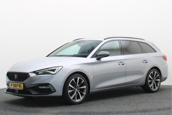 Seat Leon Sportstourer 1.0 eTSI FR Business Intense Eerste Eigenaar, Virtual Cockpit, ACC, Camera, Apple Carplay, LED, 18''