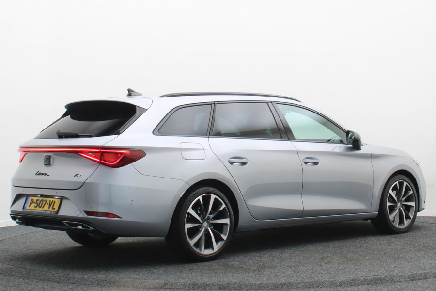 Seat Leon Sportstourer 1.0 eTSI FR Business Intense Eerste Eigenaar, Virtual Cockpit, ACC, Camera, Apple Carplay, LED, 18''