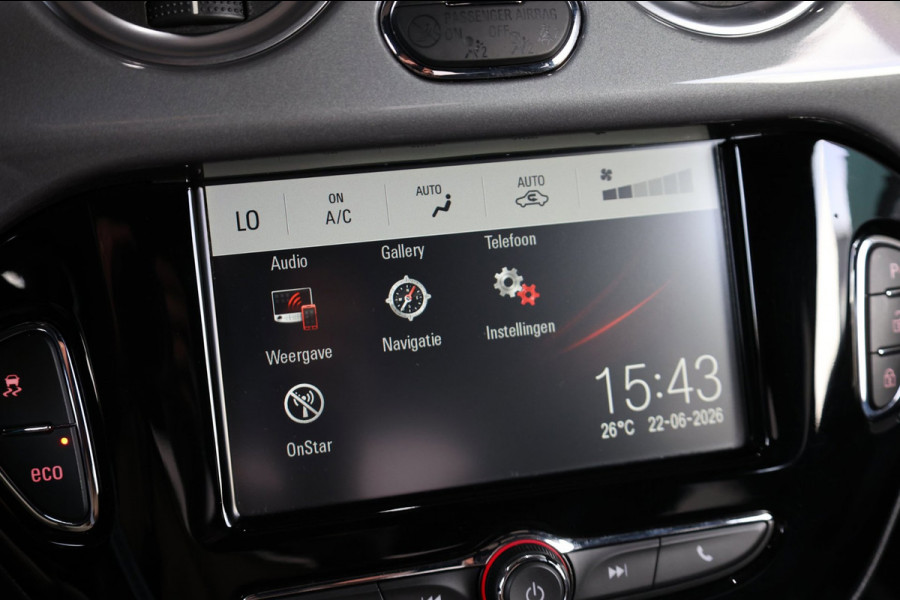 Opel ADAM 1.4 Turbo S 150+PK LED/ALCANTARA HEMEL/LEDER/LMV/CRUISE/ECC/12 MND GARANTIE!