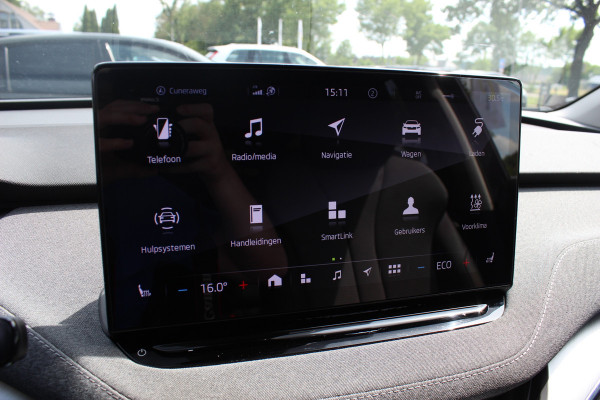 Škoda ENYAQ iV 80 Limited Edition / SOH 93,3% / Camera / Warmtepomp / CarPlay / Keyless / 19'' / Dodehoek / Stoel+Stuurverwarming / DAB / ACC