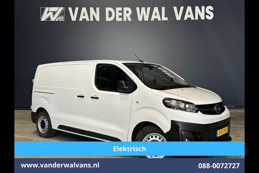 Opel Vivaro-e 136pk Automaat L2H1 50 kWh Elektrisch Airco | Camera | Navigatie | Apple Carplay Android Auto, Cruisecontrol, Parkeersensoren, Trekhaak, Bijrijdersbank