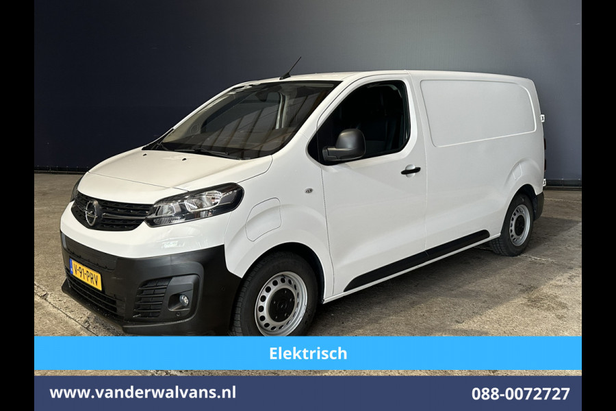 Opel Vivaro-e 136pk Automaat L2H1 50 kWh Elektrisch Airco | Camera | Navigatie | Apple Carplay Android Auto, Cruisecontrol, Parkeersensoren, Trekhaak, Bijrijdersbank
