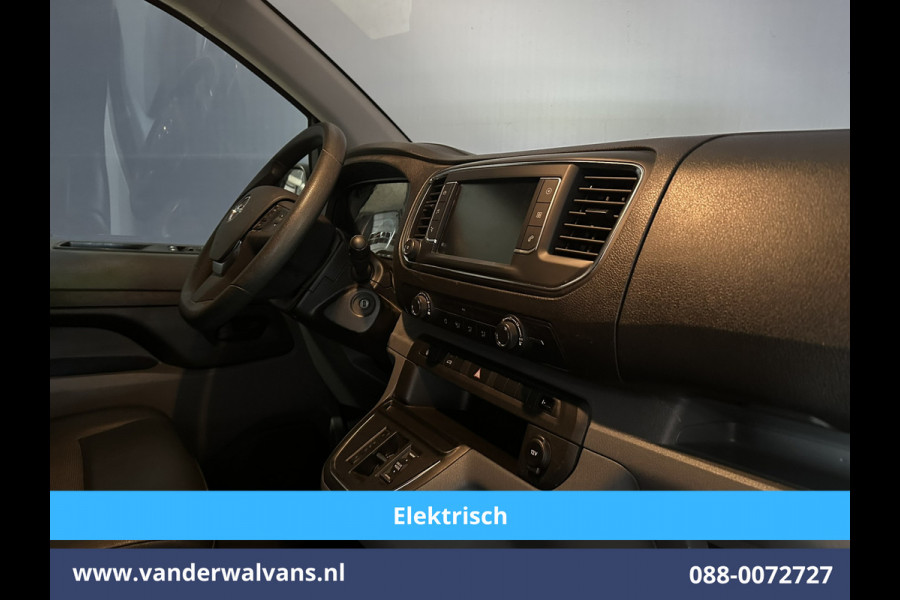 Opel Vivaro-e 136pk Automaat L2H1 50 kWh Elektrisch Airco | Camera | Navigatie | Apple Carplay Android Auto, Cruisecontrol, Parkeersensoren, Trekhaak, Bijrijdersbank