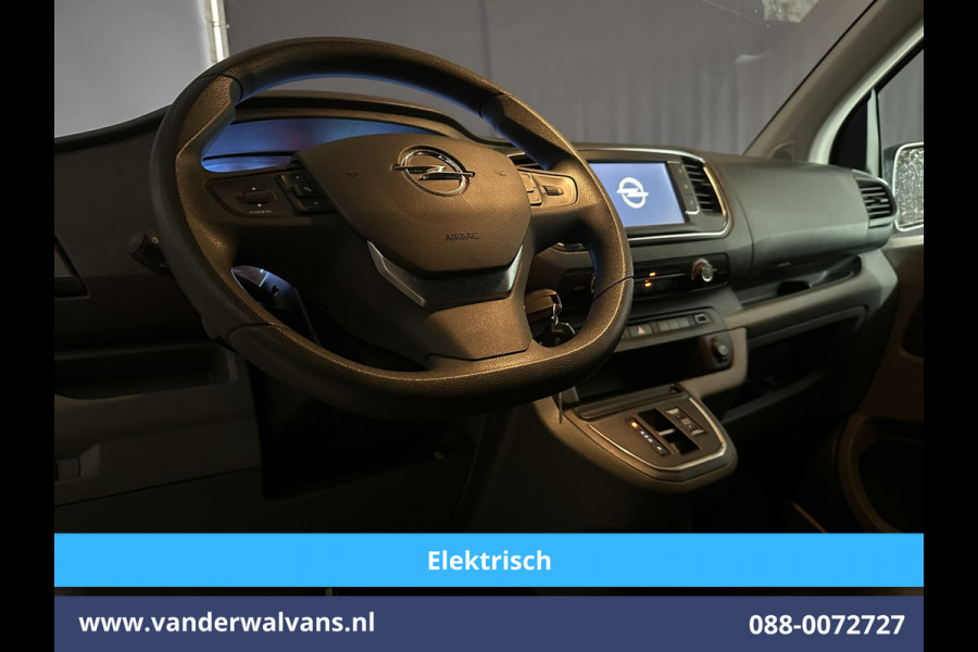 Opel Vivaro-e 136pk Automaat L2H1 50 kWh Elektrisch Airco | Camera | Navigatie | Apple Carplay Android Auto, Cruisecontrol, Parkeersensoren, Trekhaak, Bijrijdersbank
