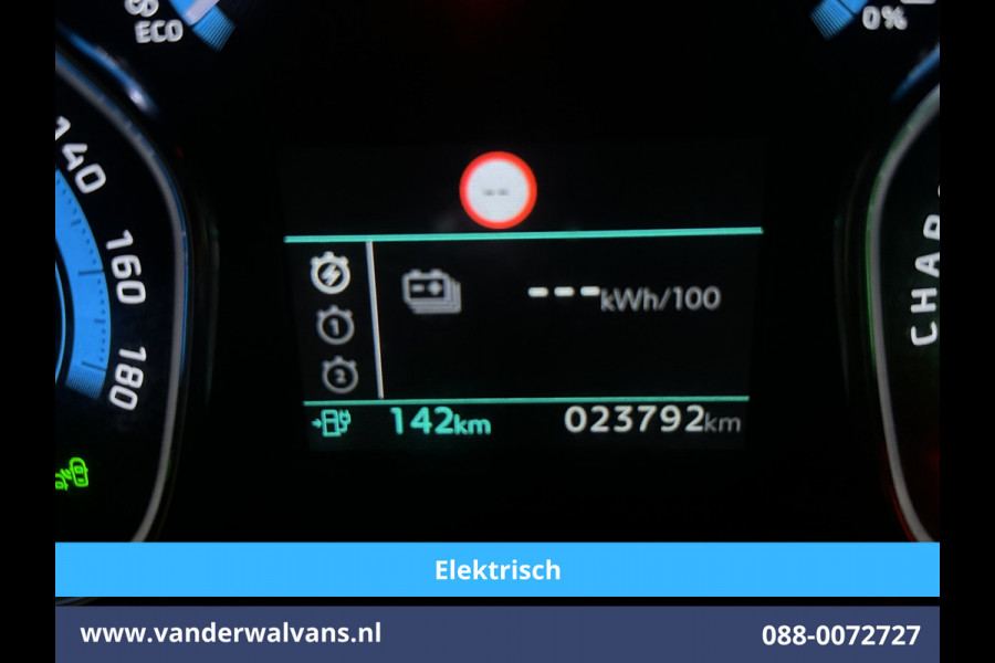 Opel Vivaro-e 136pk Automaat L2H1 50 kWh Elektrisch Airco | Camera | Navigatie | Apple Carplay Android Auto, Cruisecontrol, Parkeersensoren, Trekhaak, Bijrijdersbank