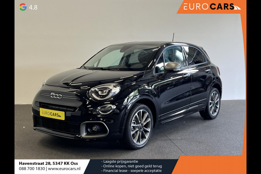 Fiat 500X Cross 1.3 Turbo 150pk Automaat Sport Climate Control Full LED Navigatie Cruise Control Camera Lichtmetalen Velgen Extra Getint Glas