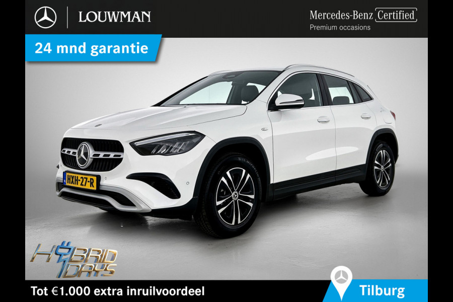 Mercedes-Benz GLA 250 e Plug-In Hybride Inclusief 24 maanden MB Certified garantie voor Europa.