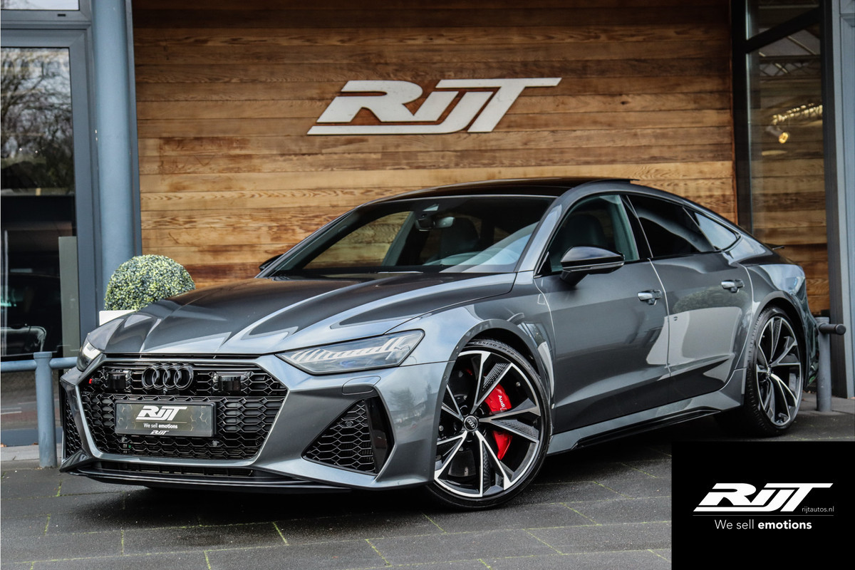 Audi RS7 4.0 V8 TFSI Quattro 600pk **OPF delete/Keramisch/HUD/Pano.dak/B&O/360**