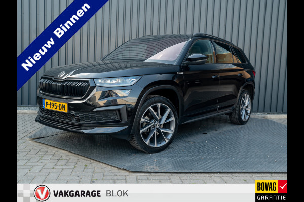 Škoda Kodiaq 1.5 TSI Sportline Business | Trekhaak wegkl. | Stoel geheugen L&R | Leder | Pano | 20'' | Prijs Rijklaar!!