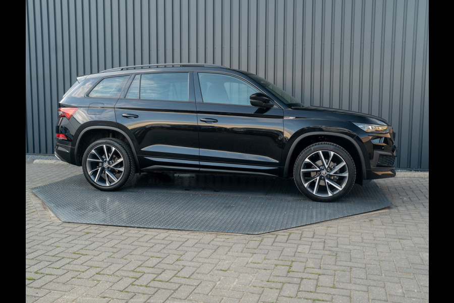 Škoda Kodiaq 1.5 TSI Sportline Business | Trekhaak wegkl. | Stoel geheugen L&R | Leder | Pano | 20'' | Prijs Rijklaar!!