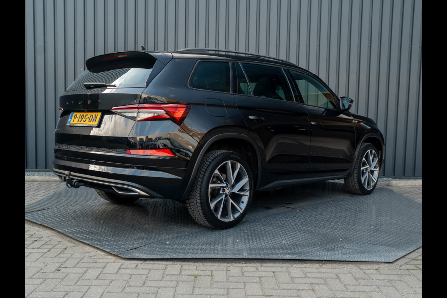Škoda Kodiaq 1.5 TSI Sportline Business | Trekhaak wegkl. | Stoel geheugen L&R | Leder | Pano | 20'' | Prijs Rijklaar!!