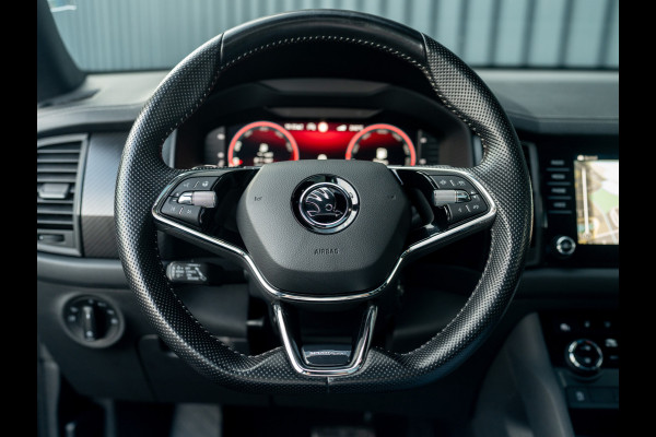 Škoda Kodiaq 1.5 TSI Sportline Business | Trekhaak wegkl. | Stoel geheugen L&R | Leder | Pano | 20'' | Prijs Rijklaar!!
