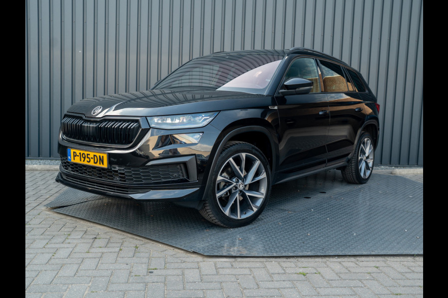 Škoda Kodiaq 1.5 TSI Sportline Business | Trekhaak wegkl. | Stoel geheugen L&R | Leder | Pano | 20'' | Prijs Rijklaar!!