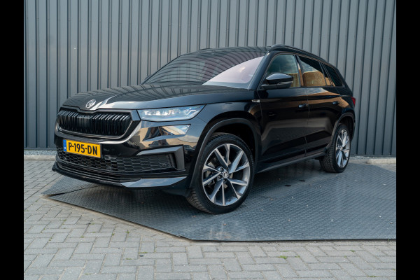 Škoda Kodiaq 1.5 TSI Sportline Business | Trekhaak wegkl. | Stoel geheugen L&R | Leder | Pano | 20'' | Prijs Rijklaar!!