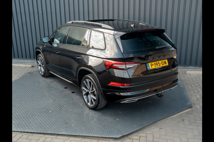Škoda Kodiaq 1.5 TSI Sportline Business | Trekhaak wegkl. | Stoel geheugen L&R | Leder | Pano | 20'' | Prijs Rijklaar!!