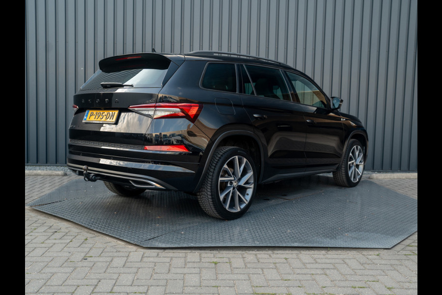 Škoda Kodiaq 1.5 TSI Sportline Business | Trekhaak wegkl. | Stoel geheugen L&R | Leder | Pano | 20'' | Prijs Rijklaar!!
