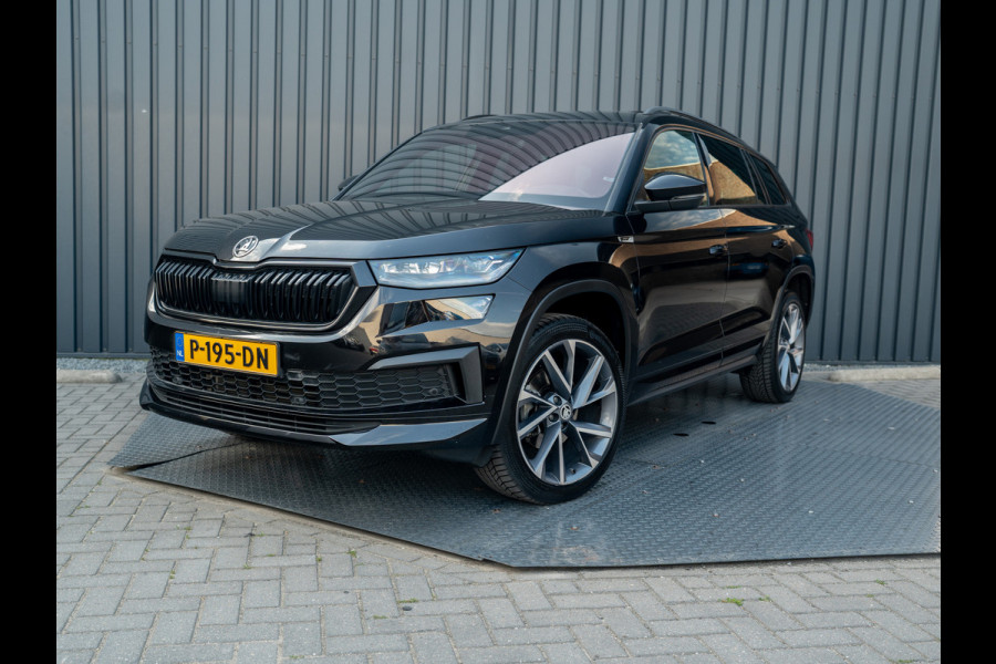 Škoda Kodiaq 1.5 TSI Sportline Business | Trekhaak wegkl. | Stoel geheugen L&R | Leder | Pano | 20'' | Prijs Rijklaar!!