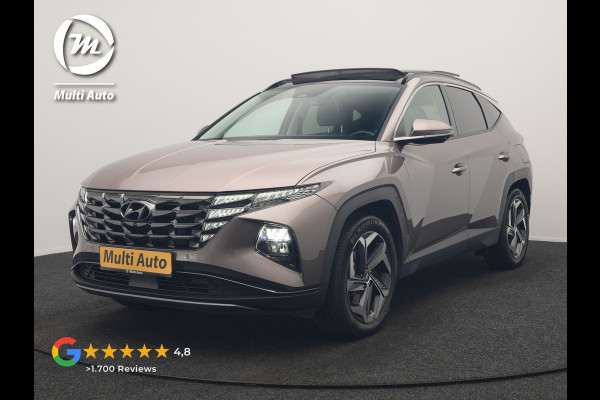 Hyundai Tucson 1.6 T-GDI Premium Sky 4WD PHEV 265pk Dealer O.H | Trekhaak | Panodak | Adaptive Cruise | 360 Camera | Lederen Sportstoelen Memory & Ventilatie | Blis | Apple Carplay | Krell Audio | Pilot Assist | Stuur & Stoelen Verwarmd | Navigatie | Virtual | DAB | 19"L.M | Plug In Hybrid |