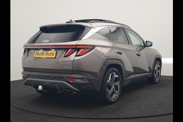 Hyundai Tucson 1.6 T-GDI Premium Sky 4WD PHEV 265pk Dealer O.H | Trekhaak | Panodak | Adaptive Cruise | 360 Camera | Lederen Sportstoelen Memory & Ventilatie | Blis | Apple Carplay | Krell Audio | Pilot Assist | Stuur & Stoelen Verwarmd | Navigatie | Virtual | DAB | 19"L.M | Plug In Hybrid |