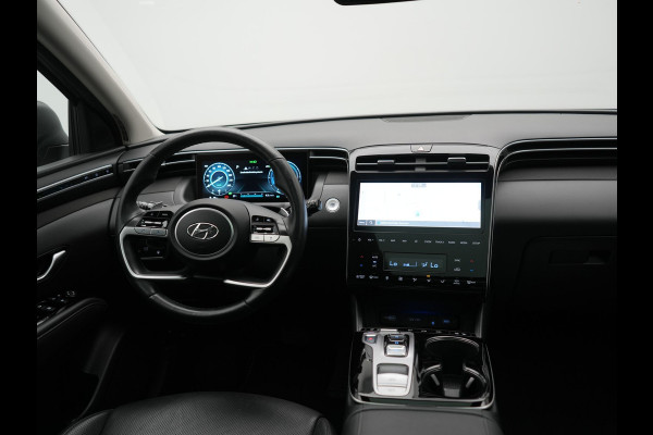 Hyundai Tucson 1.6 T-GDI Premium Sky 4WD PHEV 265pk Dealer O.H | Trekhaak | Panodak | Adaptive Cruise | 360 Camera | Lederen Sportstoelen Memory & Ventilatie | Blis | Apple Carplay | Krell Audio | Pilot Assist | Stuur & Stoelen Verwarmd | Navigatie | Virtual | DAB | 19"L.M | Plug In Hybrid |