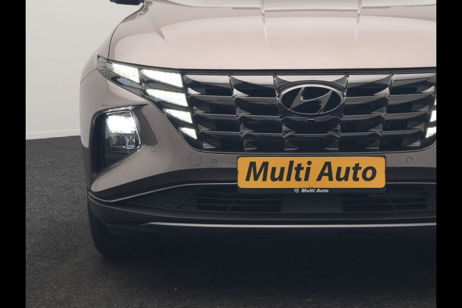 Hyundai Tucson 1.6 T-GDI Premium Sky 4WD PHEV 265pk Dealer O.H | Trekhaak | Panodak | Adaptive Cruise | 360 Camera | Lederen Sportstoelen Memory & Ventilatie | Blis | Apple Carplay | Krell Audio | Pilot Assist | Stuur & Stoelen Verwarmd | Navigatie | Virtual | DAB | 19"L.M | Plug In Hybrid |