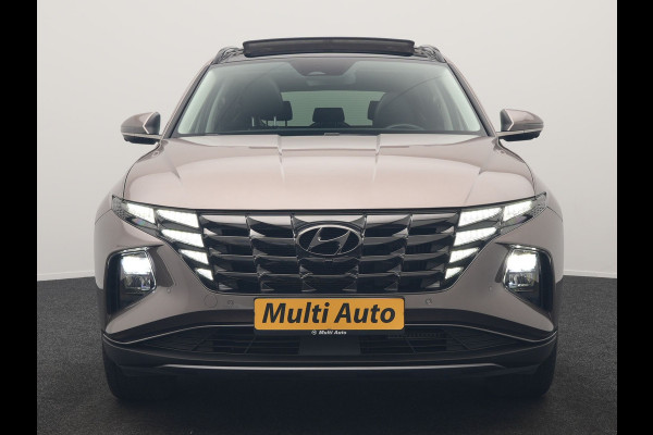 Hyundai Tucson 1.6 T-GDI Premium Sky 4WD PHEV 265pk Dealer O.H | Trekhaak | Panodak | Adaptive Cruise | 360 Camera | Lederen Sportstoelen Memory & Ventilatie | Blis | Apple Carplay | Krell Audio | Pilot Assist | Stuur & Stoelen Verwarmd | Navigatie | Virtual | DAB | 19"L.M | Plug In Hybrid |