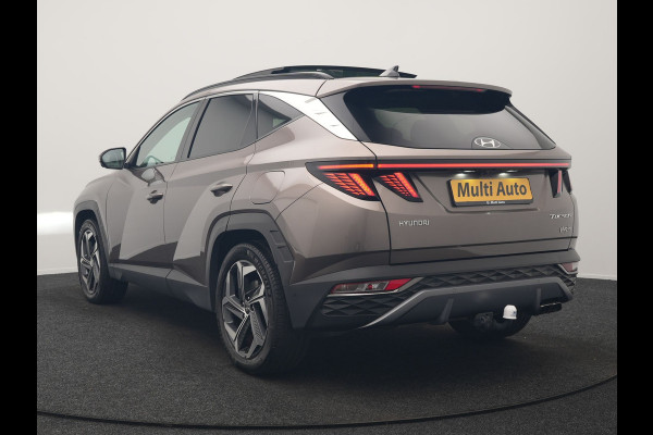 Hyundai Tucson 1.6 T-GDI Premium Sky 4WD PHEV 265pk Dealer O.H | Trekhaak | Panodak | Adaptive Cruise | 360 Camera | Lederen Sportstoelen Memory & Ventilatie | Blis | Apple Carplay | Krell Audio | Pilot Assist | Stuur & Stoelen Verwarmd | Navigatie | Virtual | DAB | 19"L.M | Plug In Hybrid |