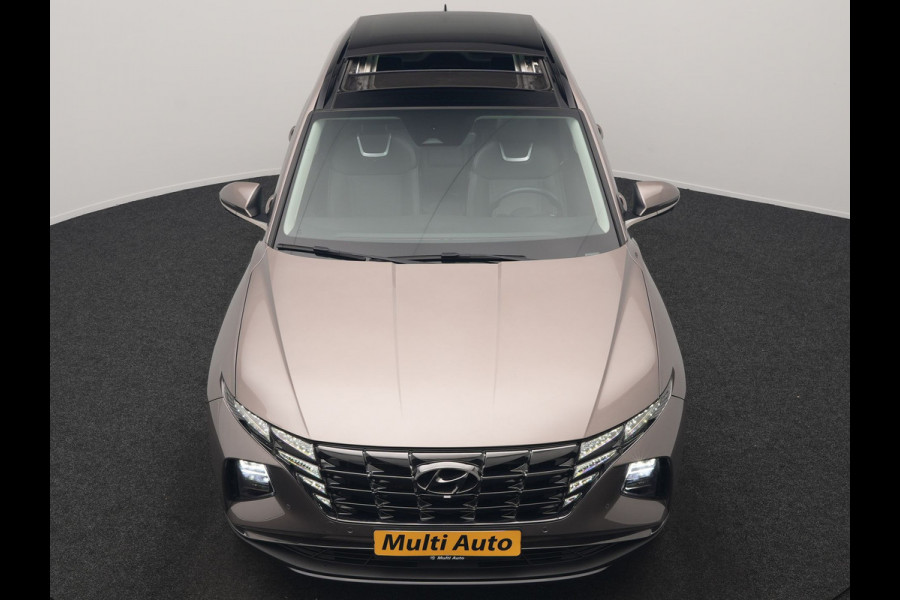 Hyundai Tucson 1.6 T-GDI Premium Sky 4WD PHEV 265pk Dealer O.H | Trekhaak | Panodak | Adaptive Cruise | 360 Camera | Lederen Sportstoelen Memory & Ventilatie | Blis | Apple Carplay | Krell Audio | Pilot Assist | Stuur & Stoelen Verwarmd | Navigatie | Virtual | DAB | 19"L.M | Plug In Hybrid |
