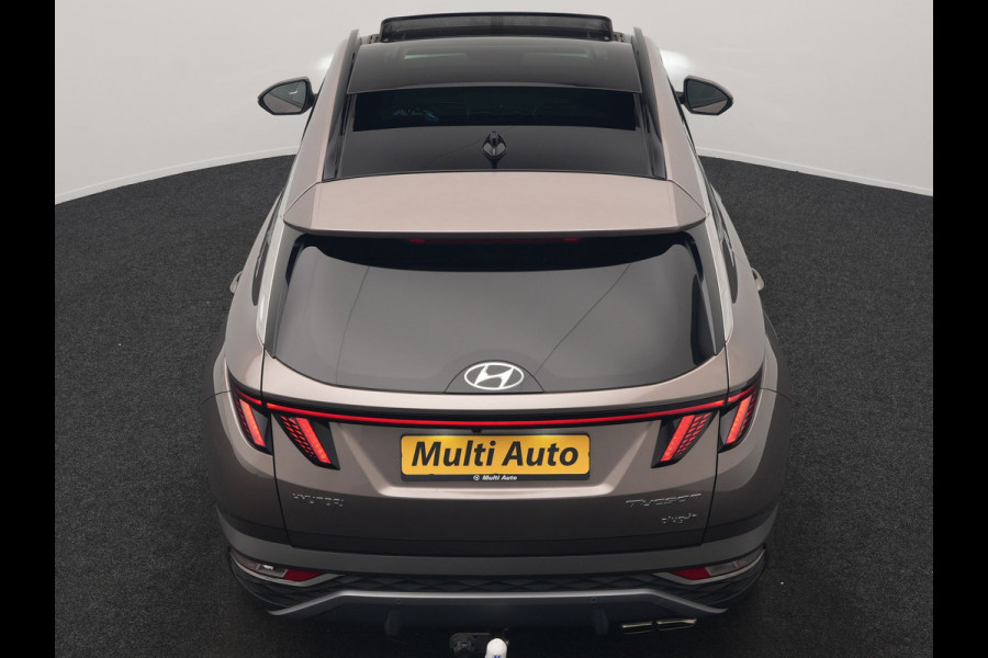 Hyundai Tucson 1.6 T-GDI Premium Sky 4WD PHEV 265pk Dealer O.H | Trekhaak | Panodak | Adaptive Cruise | 360 Camera | Lederen Sportstoelen Memory & Ventilatie | Blis | Apple Carplay | Krell Audio | Pilot Assist | Stuur & Stoelen Verwarmd | Navigatie | Virtual | DAB | 19"L.M | Plug In Hybrid |