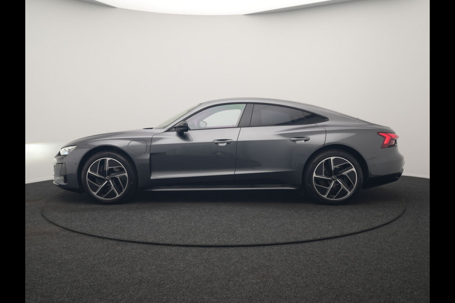 Audi e-tron GT 93 kWh 476pk Dealer O.H | Panodak | Head Up | Adaptive Cruise | 360 Camera | Laser LED | Bang & Olufsen | Lederen Sportstoelen Memory & Ventilatie | Keyless | Blis | Stuur & Stoelen Verwarmd | Navigatie | Virtual | DAB | 20"L.M |