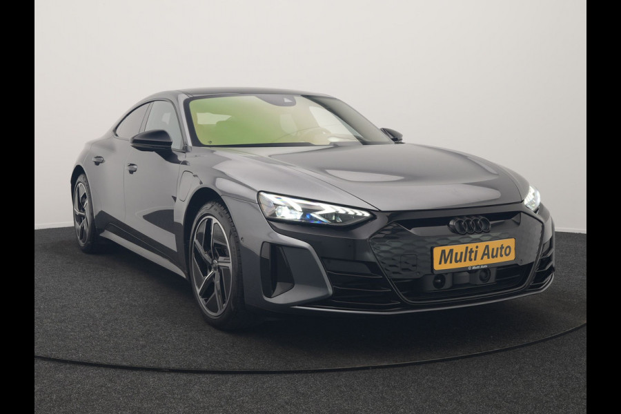 Audi e-tron GT 93 kWh 476pk Dealer O.H | Panodak | Head Up | Adaptive Cruise | 360 Camera | Laser LED | Bang & Olufsen | Lederen Sportstoelen Memory & Ventilatie | Keyless | Blis | Stuur & Stoelen Verwarmd | Navigatie | Virtual | DAB | 20"L.M |