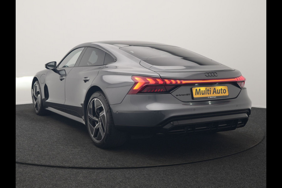 Audi e-tron GT 93 kWh 476pk Dealer O.H | Panodak | Head Up | Adaptive Cruise | 360 Camera | Laser LED | Bang & Olufsen | Lederen Sportstoelen Memory & Ventilatie | Keyless | Blis | Stuur & Stoelen Verwarmd | Navigatie | Virtual | DAB | 20"L.M |