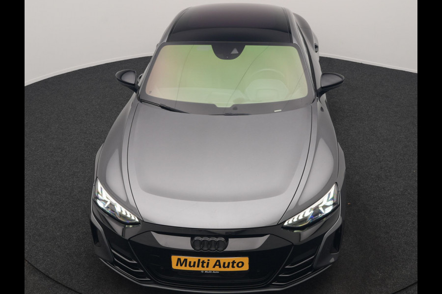 Audi e-tron GT 93 kWh 476pk Dealer O.H | Panodak | Head Up | Adaptive Cruise | 360 Camera | Laser LED | Bang & Olufsen | Lederen Sportstoelen Memory & Ventilatie | Keyless | Blis | Stuur & Stoelen Verwarmd | Navigatie | Virtual | DAB | 20"L.M |