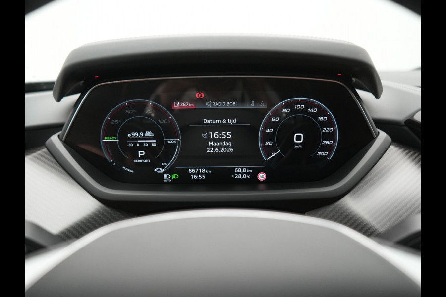 Audi e-tron GT 93 kWh 476pk Dealer O.H | Panodak | Head Up | Adaptive Cruise | 360 Camera | Laser LED | Bang & Olufsen | Lederen Sportstoelen Memory & Ventilatie | Keyless | Blis | Stuur & Stoelen Verwarmd | Navigatie | Virtual | DAB | 20"L.M |